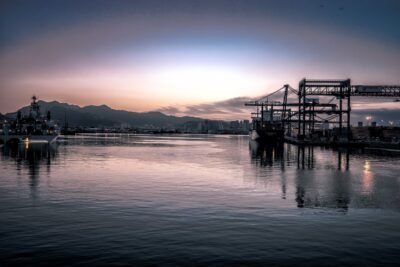 Morning Start at Sand Island Bridge
