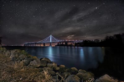 Stary Night at the Bay
